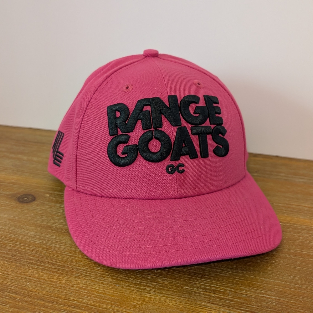 New Era - Range Goats GC Low Profile Hat 59FIFTY Hot Pink and Black Fitted Cap